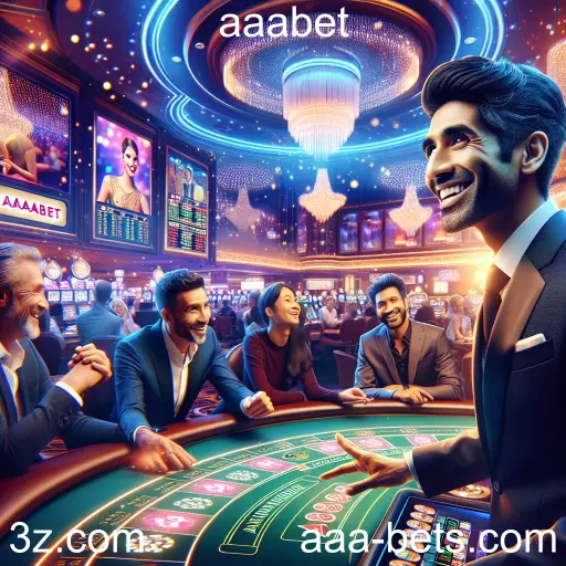 A Emoção do Cassino Ao Vivo na Plataforma aaabet